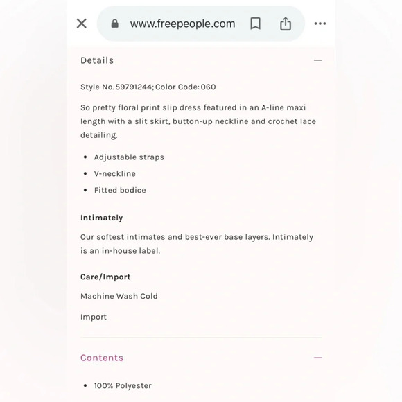 INTIMATELY by FREE PEOPLE Out and About Maxi Slip in Red Combo - Picture 10 of 10